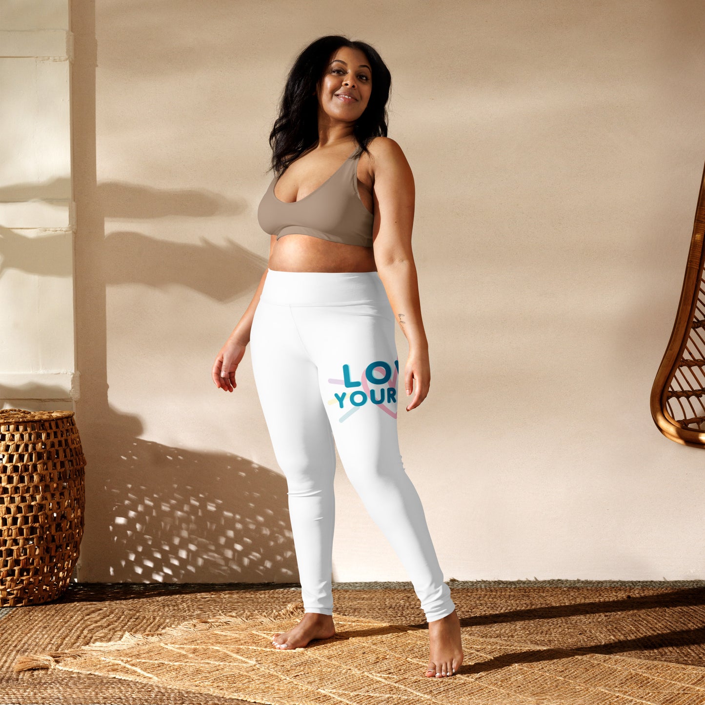 Love Yourself Yoga Leggings