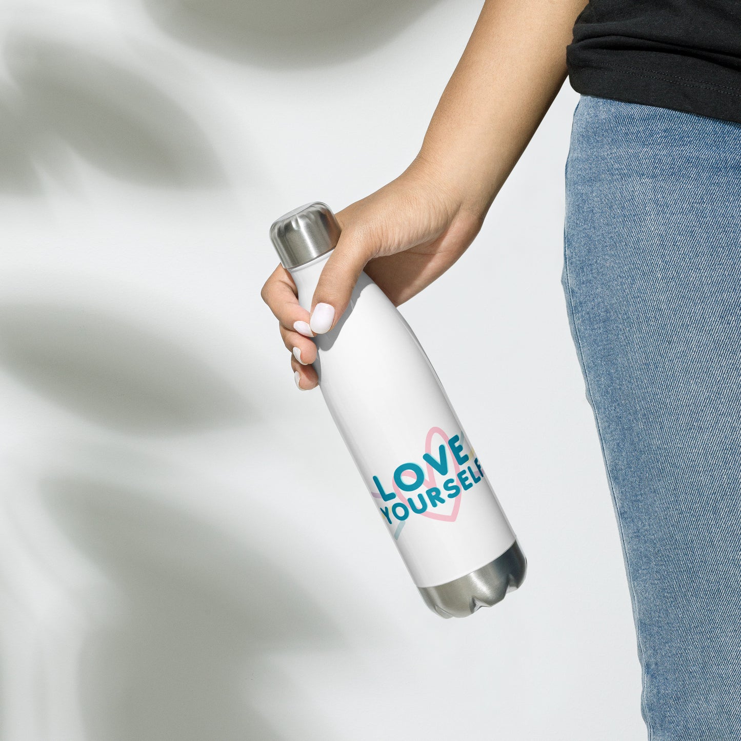 Love Yourself Stainless Steel Water Bottle